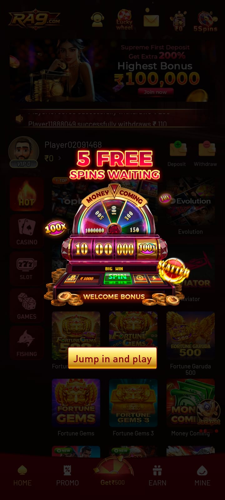 RA9 GAME